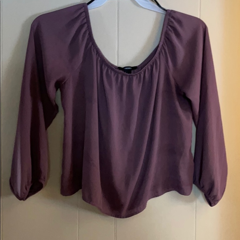 Purple dress shirt
